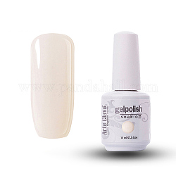 15 ml spezielles Nagelgel, für Nail Art Stempeldruck, Lack Maniküre Starter Kit, Geist weiß, Flasche: 34x80mm