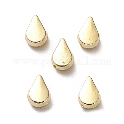Ccb perline di plastica, lacrima, oro, 6x4x2.8mm, Foro: 1.4 mm