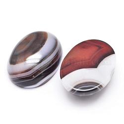 Natural Agate Cabochons, Dyed & Heated, Oval, 20x15x7mm