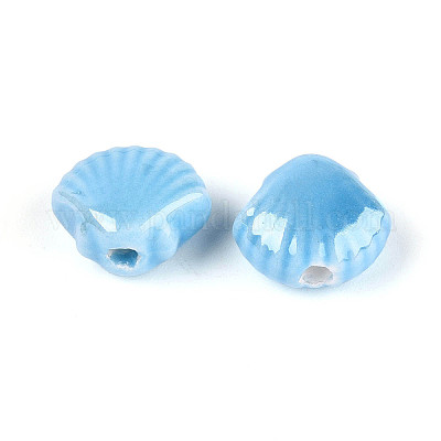 Фарфоровые бусины ручной работы PORC-Q002-01H-01-1