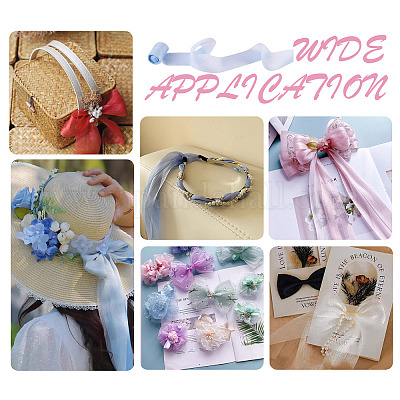 3 рулон 3-х цветной складчатой полиэстеровой ленты OCOR-TA0002-98A-1