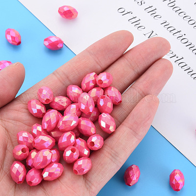 Непрозрачные акриловые бусины TACR-S153-32I-03-1