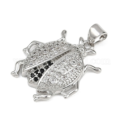 Латунные микро проложить кубического циркония подвески KK-A260-07B-P-1