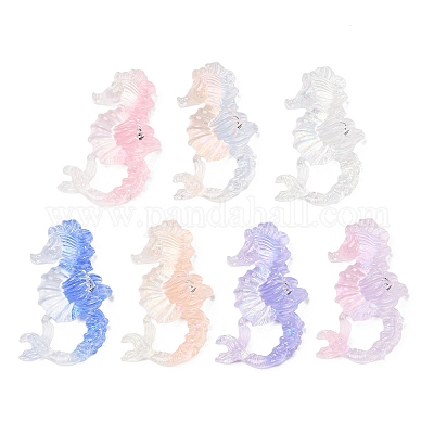 Кабошоны из прозрачной смолы CRES-L045-02B-1