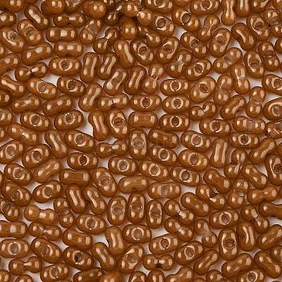 Выпечка краска стеклянные бусины SEED-L011-09A-19-1