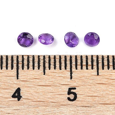 Facettierte natürliche Amethyst-Cabochons&nbsp;G-I295-05C-06-1