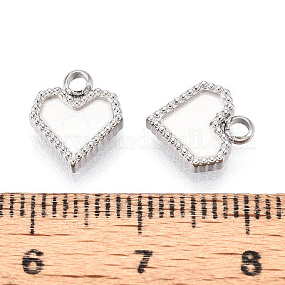 Оправы для подвесок из нержавеющей стали 304 в виде кабошонов&nbsp;LS-STAS-T065-86P-01-1