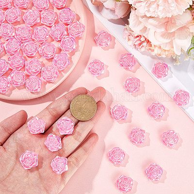 100 шт. непрозрачный АБС-пластик кабошоны KY-SP0001-16B-1