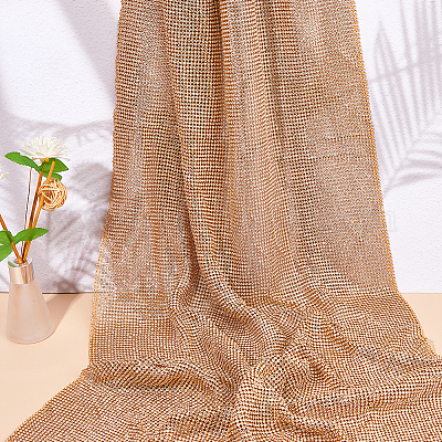 Алюминиевый рулон сетки со стразами DIY-WH0588-42-1