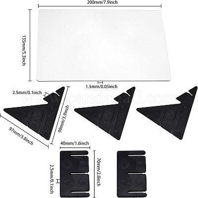 Абс портативная оптическая доска для рисования DIY-WH0190-68-1