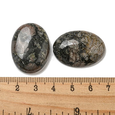 Натуральные глаукофановые кабошоны G-C115-01B-23-1