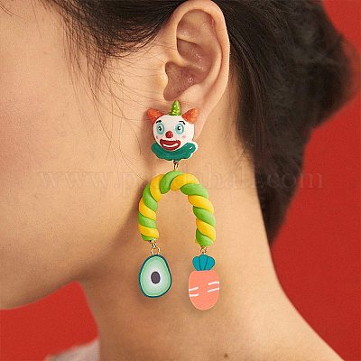 Бусины из полимерной глины  CLAY-NB0001-18-1