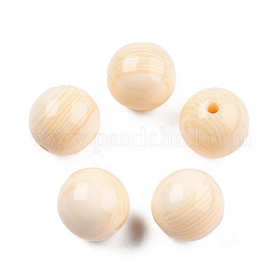 Бусины из cмолы RESI-N034-01-J02-1