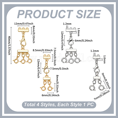 4 шт. латунный удлинитель цепи FIND-GA00004-1