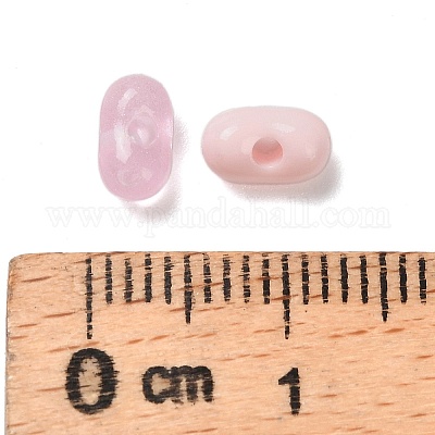 Светящиеся непрозрачные акриловые бусины SACR-D009-03B-1