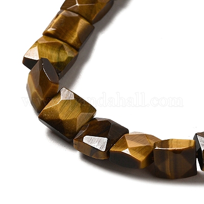 Chapelets de perles d'œil de tigre naturel&nbsp;G-C109-A07-01-1