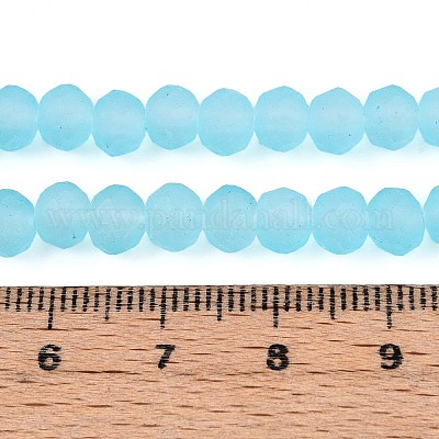 Нити стеклянных бусин X-FGLA-N003-6mm-02-1