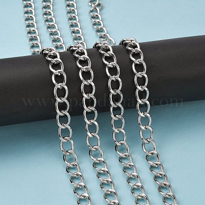 Железные кубинские звенья цепи CH-R013-14x10mm-P-1