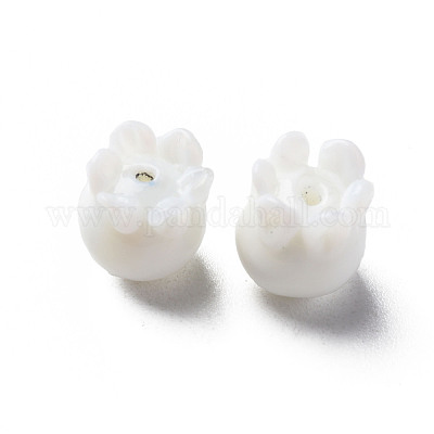 Ручной работы ухабистым Шарики Lampwork X-LAMP-T017-16B-1