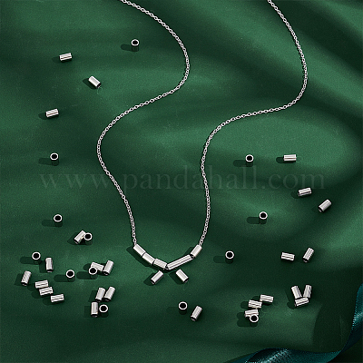 100 шт. бусины из нержавеющей стали марки 304 STAS-UN0056-55-1