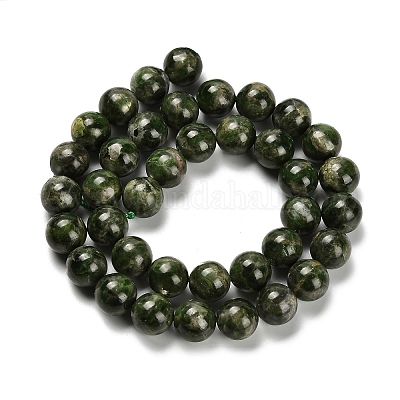 Природные диопсидом бисер нитей G-R006-A01-01-1