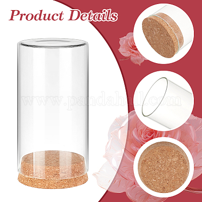 Пустая стеклянная банка AJEW-WH0083-46A-1