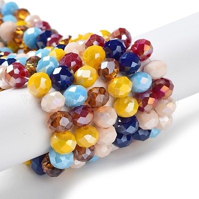 Стеклянные бусины EGLA-A034-M8mm-30-1