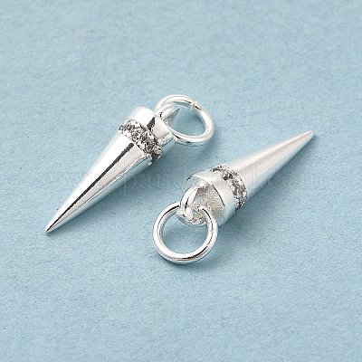 Стойки обшивки латунь микро проложить кубическую прелесть диоксида циркония KK-E081-17S-1