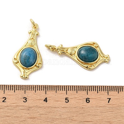 Натуральный апатит подвеска G-C096-03G-08-1