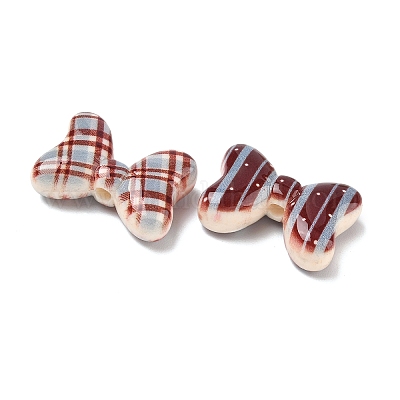 Печатные непрозрачные акриловые бусины OACR-I027-01A-02-1