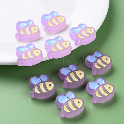 Прозрачные акриловые бусины&nbsp;MACR-S374-06B-03-1