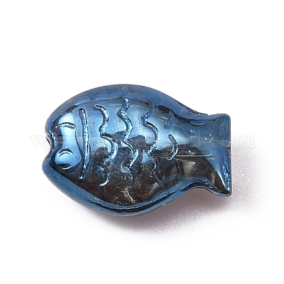 Perles en verre electroplate&nbsp;EGLA-WH0002-02B-1