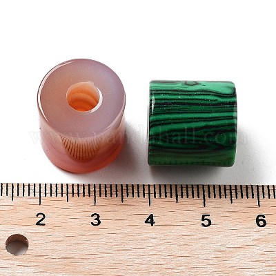 Европейские бусины из натуральных и синтетических драгоценных камней G-P520-05-1