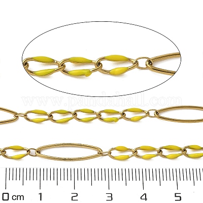 Цепи из нержавеющей стали 304 с эмалированными звеньями CHS-U003-01G-08-1