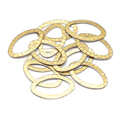 Латунные соединительные колечки&nbsp;KK-P119-29C-RS-1