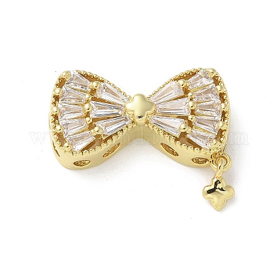 Латунные микро проложить кубического циркония подвески KK-A236-21G-01-1