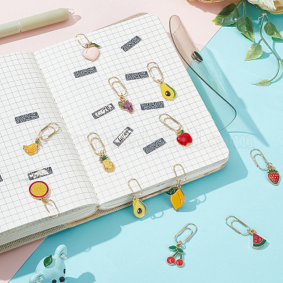 Длинные скрепки из углеродистой стали AJEW-OC00013-1