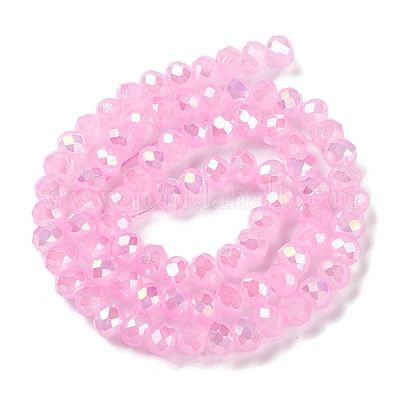 Запекание гальванических нитей стеклянных бусин DGLA-A039-J6MM-B16-1