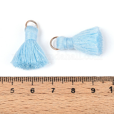 Кулон с кисточкой из поликоттона (полиэстер) X-FIND-S280-11-1