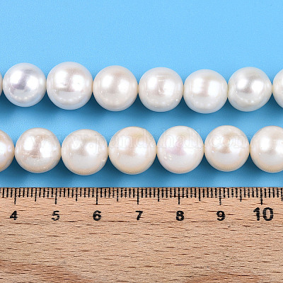 Нити из натурального культивированного пресноводного жемчуга PEAR-N016-11B-1