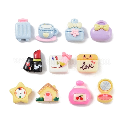 Кабошоны из смолы&nbsp;RESI-H162-03-1