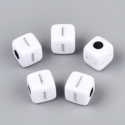 Непрозрачные акриловые бусины SACR-T035-03I-1