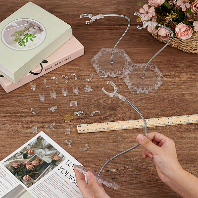 Держатели для пластиковых моделей в собранном виде&nbsp;ODIS-WH0030-133B-1