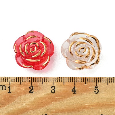 Прозрачные акриловые бусины&nbsp;OACR-O006-03A-1