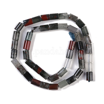 Природные африканские гелиотроп бисер пряди G-C128-A15-01-1