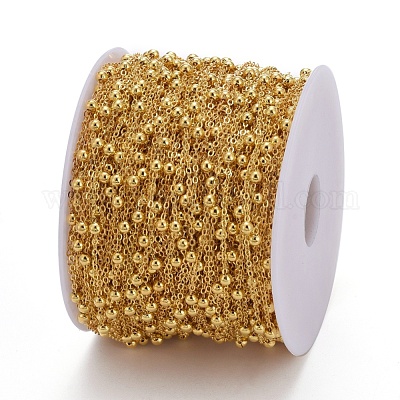 Латунные плоские овальные кабельные цепи CHC018Y-G-1