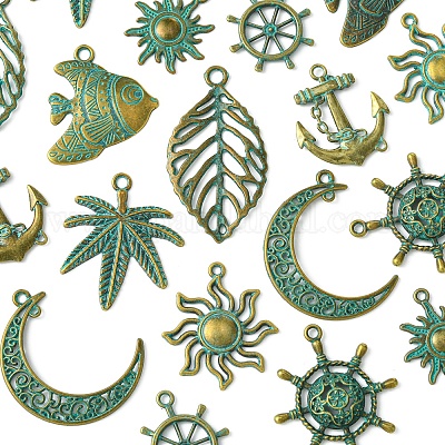 9 стиль подвески из цинкового сплава FIND-FS0002-71-1