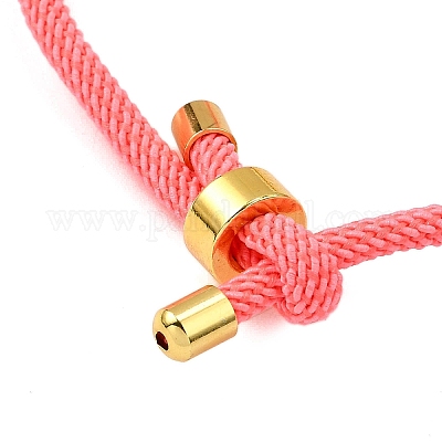 Плетеный браслет из нейлонового шнура MAK-A017-D03-24G-1