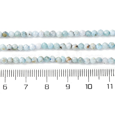 Природные ларимар бисер нитей G-F785-B01-01-1