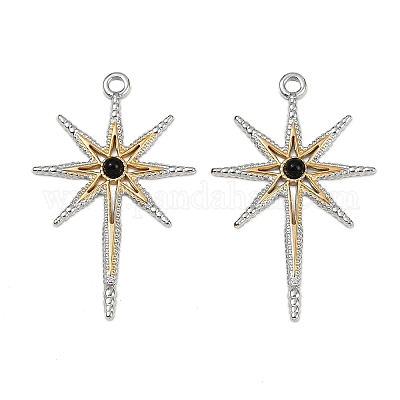 Подвески из натурального черного оникса (окрашенные и нагретые) STAS-L290-48GP-1